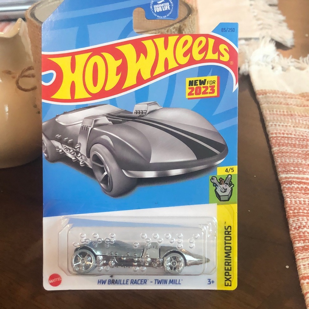 Silver Braille Twin Mill Racer